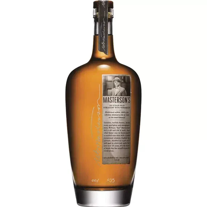 Masterson's 10 Year Old Canadian Rye Whiskey