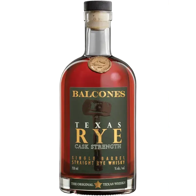 Balcones Texas Rye Cask Strength