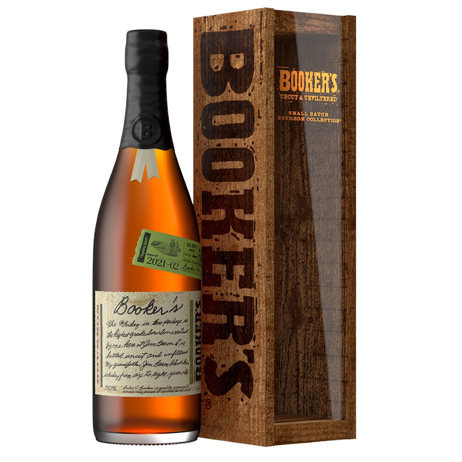 Booker’s 2021-02 ‘Tagalong Batch’ Kentucky Straight Bourbon Whiskey 750ml Whiskey Sidewalk Spirits