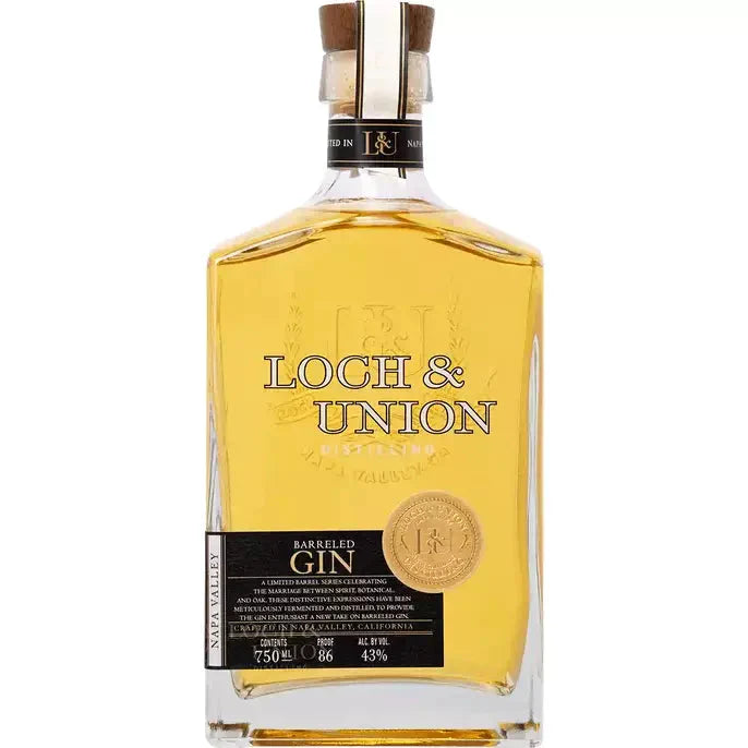 Loch & Union Distilling Ex Chardonnay Barrel Type Aged Gin