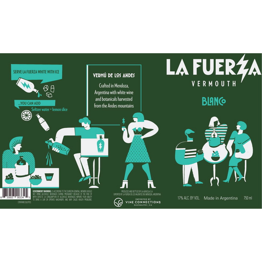 La Fuerza Mendoza Blanco Vermouth