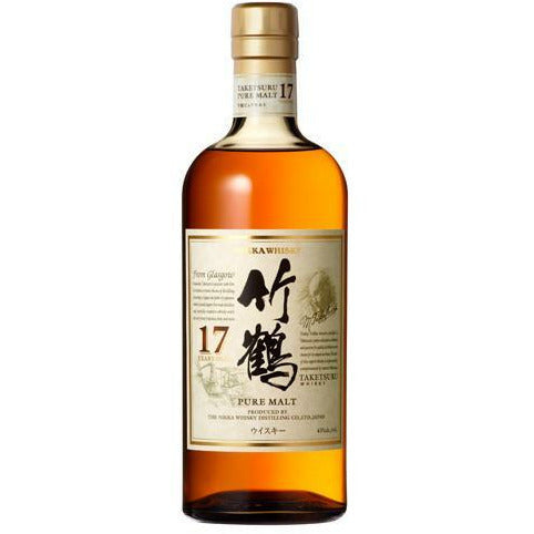Nikka 17 Year Old Taketsuru Pure Malt Japanese Whisky 750ml Whiskey Sidewalk Spirits