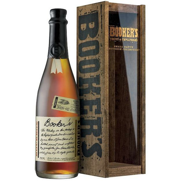 Booker’s 2020-02 ‘Boston Batch’ Kentucky Straight Bourbon Whiskey 750ml Whiskey Sidewalk Spirits