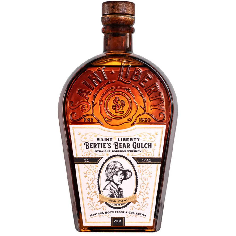 Saint Liberty Bertie's Bear Gulch Bourbon Whiskey - The Whiskey Haus