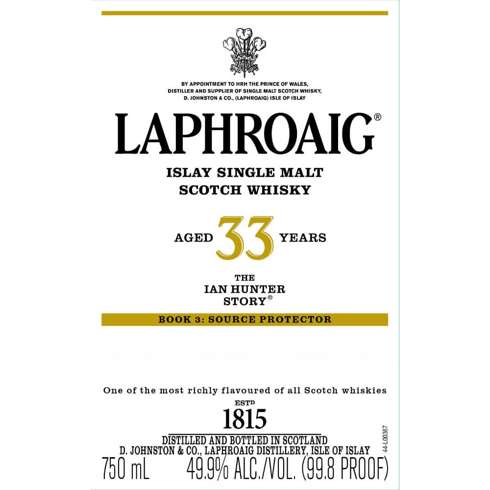 Laphroaig® 33 Year Old The Ian Hunter Story Book 3: Source Protector