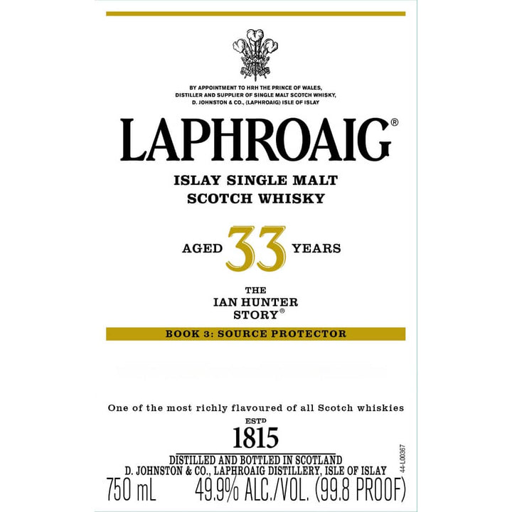 Laphroaig® 33 Year Old The Ian Hunter Story Book 3: Source Protector
