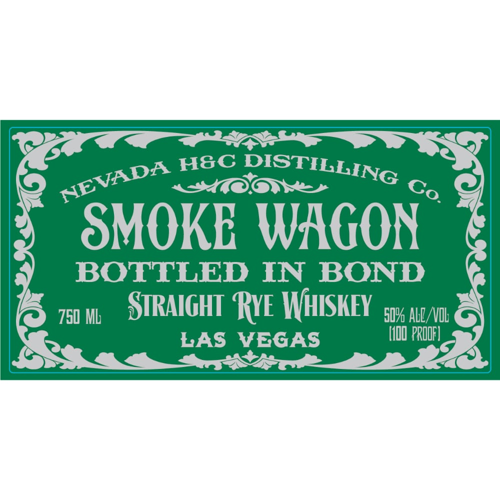 Smoke Wagon Bottled in Bond Rye Whiskey