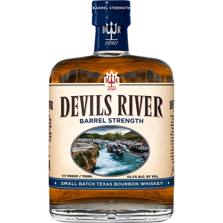Devils River Barrel Strength Bourbon Whiskey
