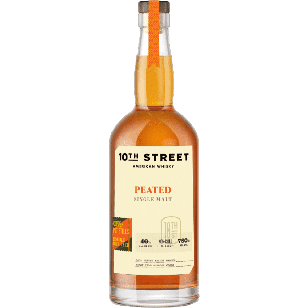 10th Street Peated Single Malt American Whisky - The Whiskey Haus
