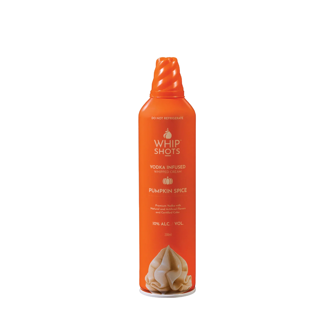 Cardi B's Whip Shots Vodka Infused Pumpkin Spice Whipped Cream 200ml