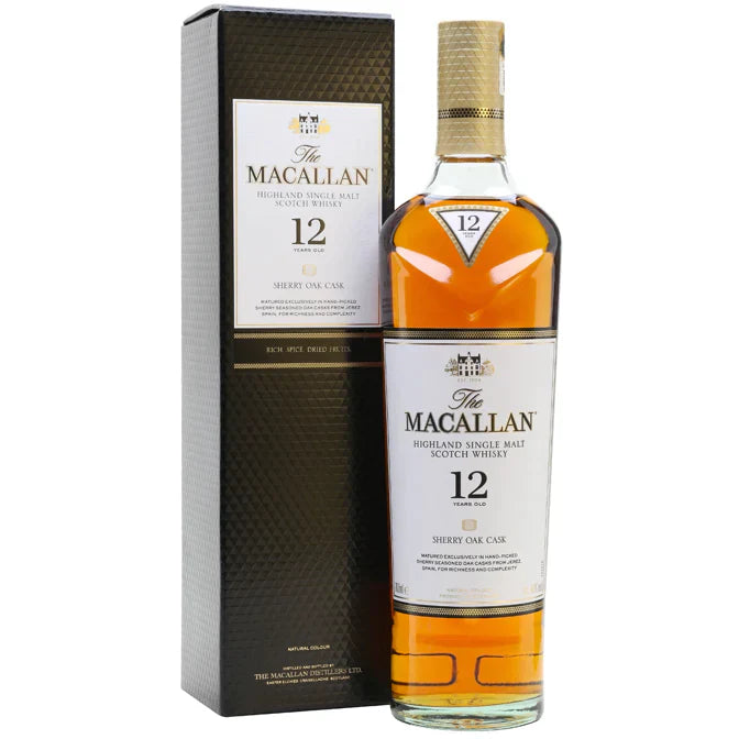 The Macallan Sherry Oak 12 Years Old Scotch Whisky