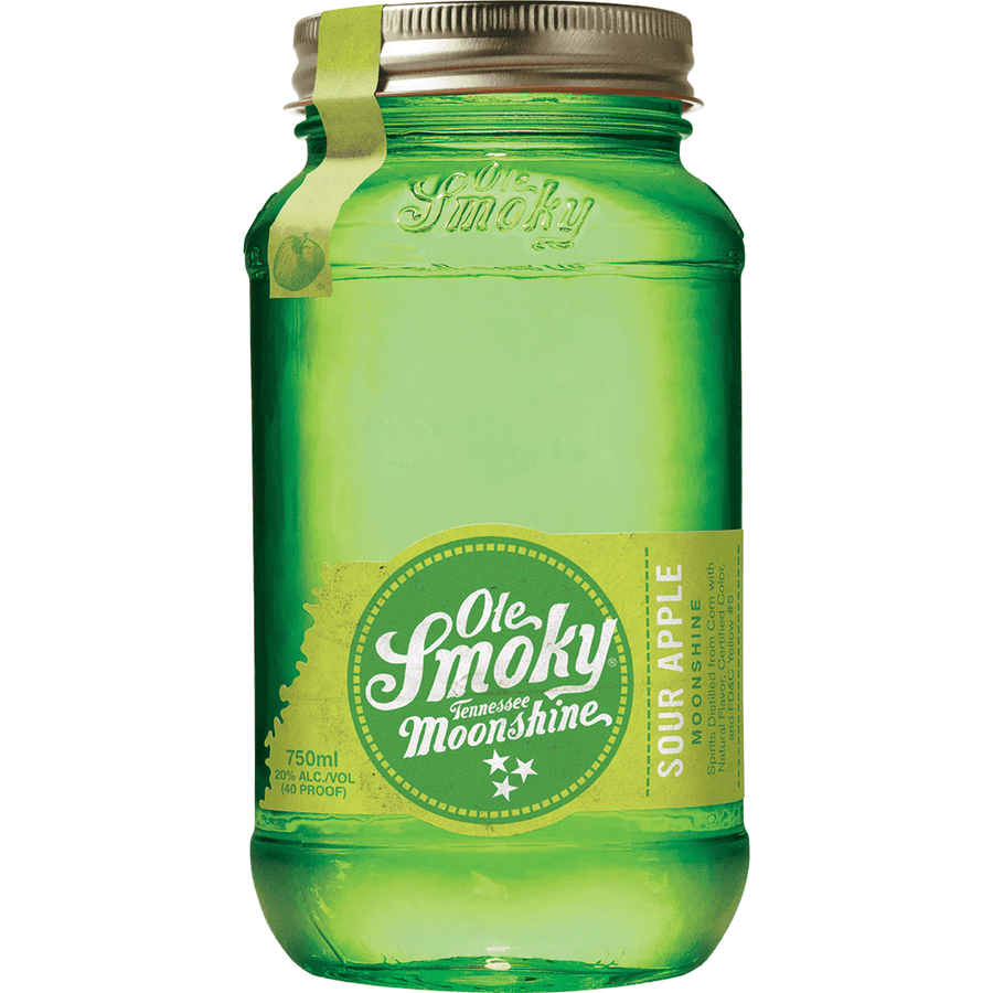 Ole Smoky® Sour Apple Tennessee Moonshine - The Whiskey Haus
