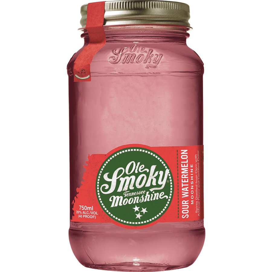 Ole Smoky® Sour Watermelon Tennessee Moonshine - The Whiskey Haus