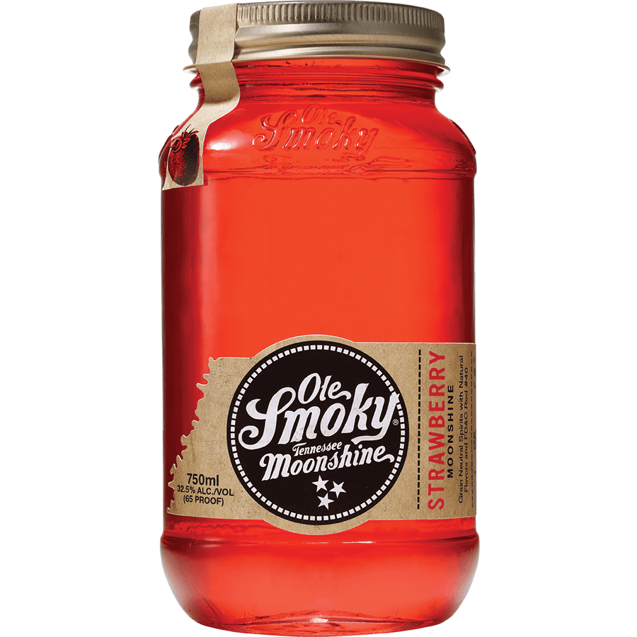 Ole Smoky® Strawberry Tennessee Moonshine - The Whiskey Haus