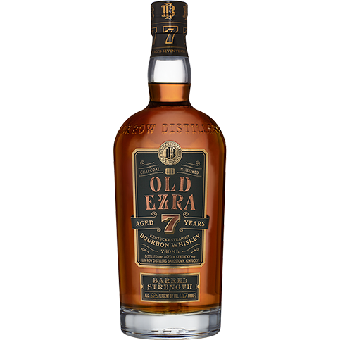 Old Ezra 7 Year Old Barrel Strength Bourbon Whiskey