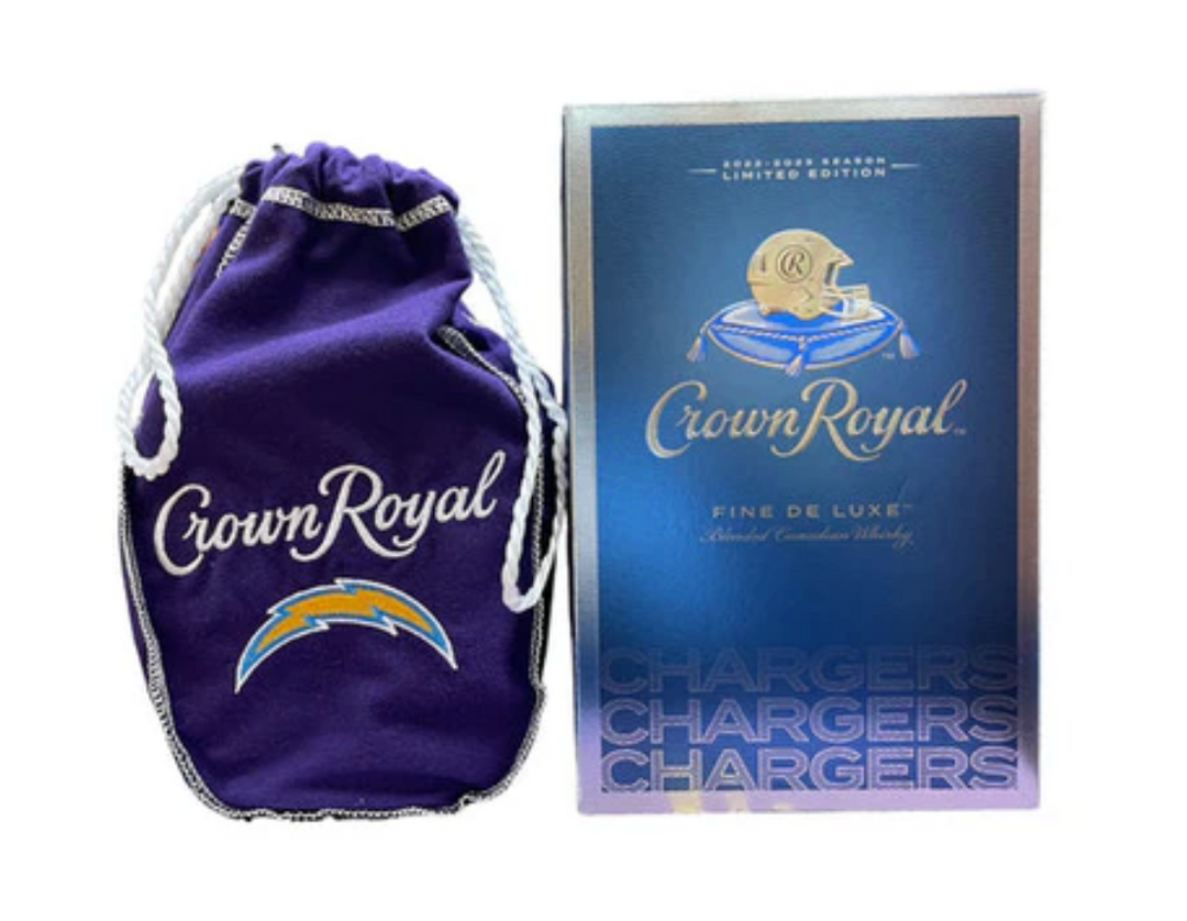 Crown Royal Canadian Whisky Los Angeles Chargers Limited Edition