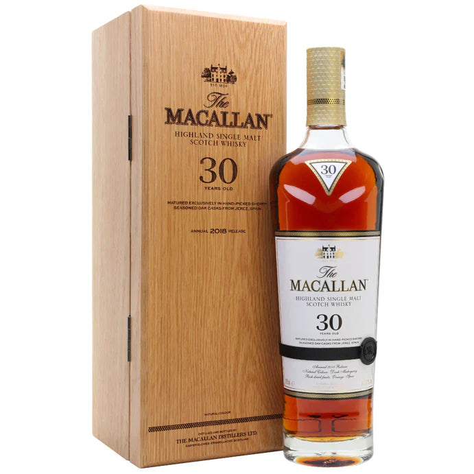 The Macallan 30 Year Old Sherry Oak Scotch Whisky