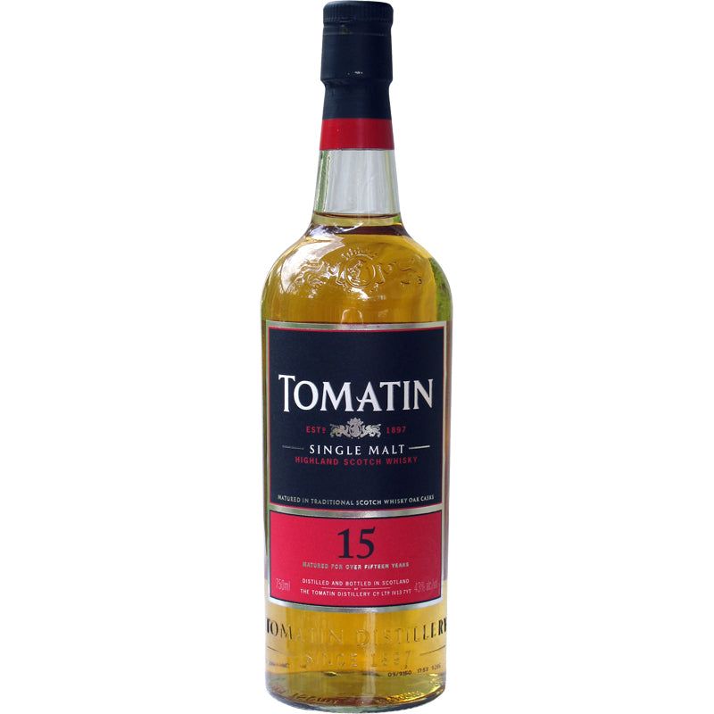 Tomatin 15yr Single Malt Scotch Whisky 750ml