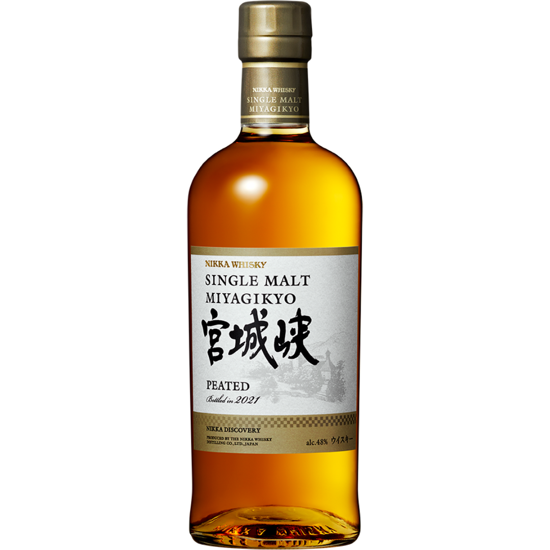 Nikka Discovery 2021 Single Malt Miyagikyo Peated Japanese Whisky 750ml Whiskey Sidewalk Spirits