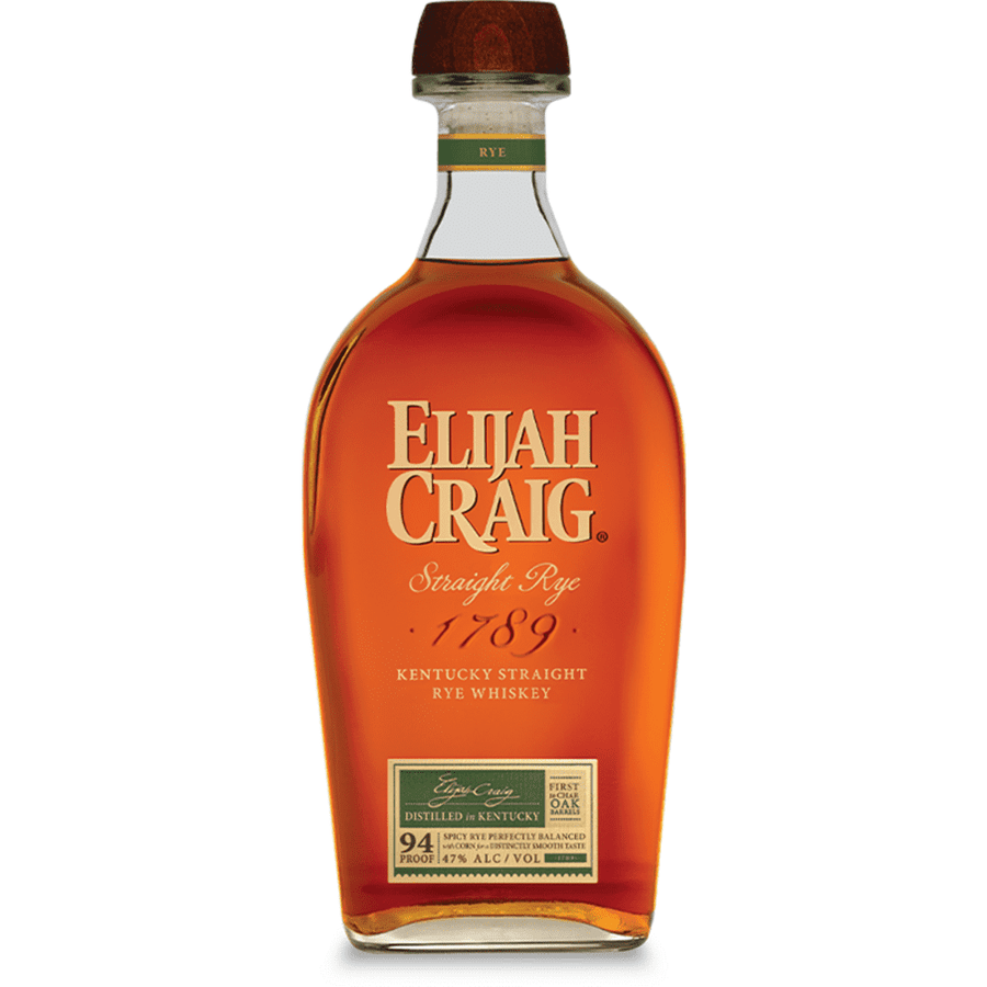 Elijah Craig Kentucky Straight Rye Whiskey - The Whiskey Haus