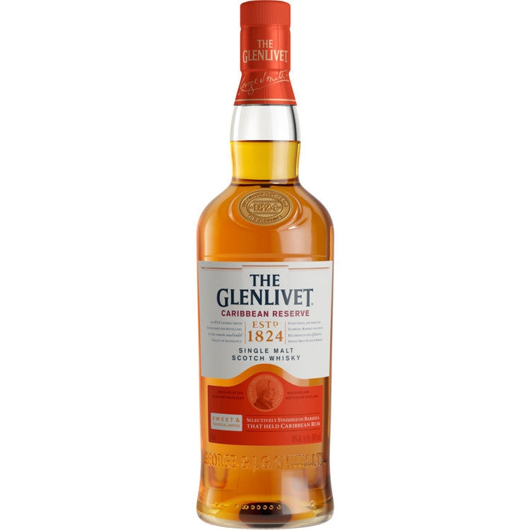 Glenlivet Caribbean Reserve Single Malt Scotch Whisky 750ml