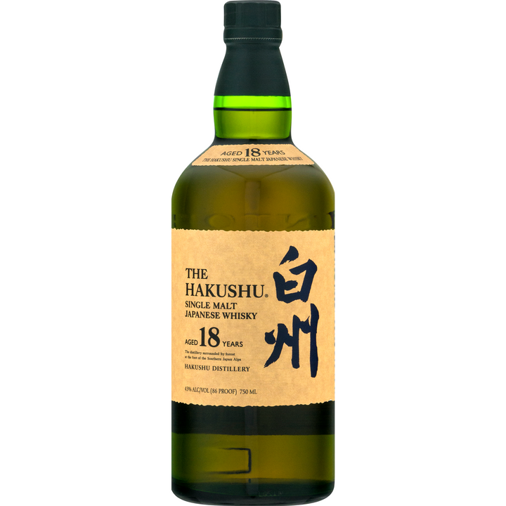 The Hakushu 18 Year Old Japanese Whisky