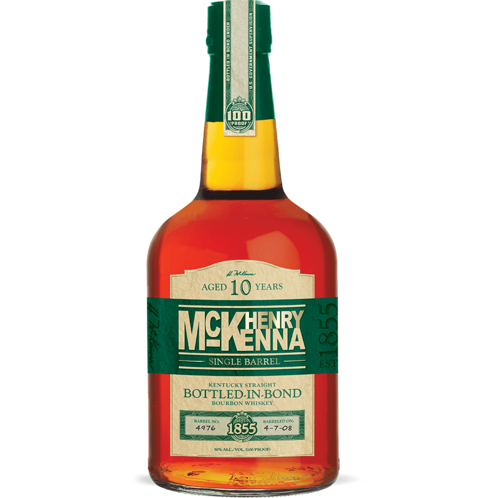Henry Mckenna 10 Year Old Bottled In Bond Bourbon Whiskey - The Whiskey Haus