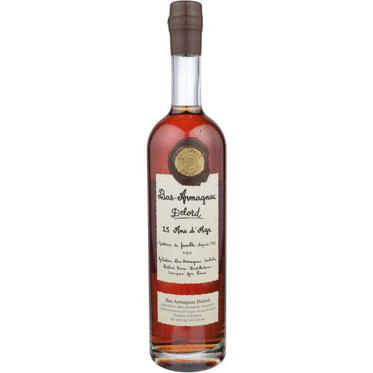 Delord Bas Armagnac 25 Ans D'Age 25 Yr 80 750Ml