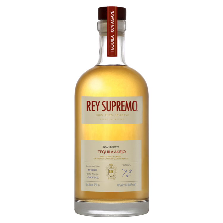 Rey Supremo Tequila Anejo Gran Reserve