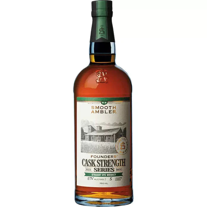 Smooth Ambler® Founders' Cask Strength Series Rye