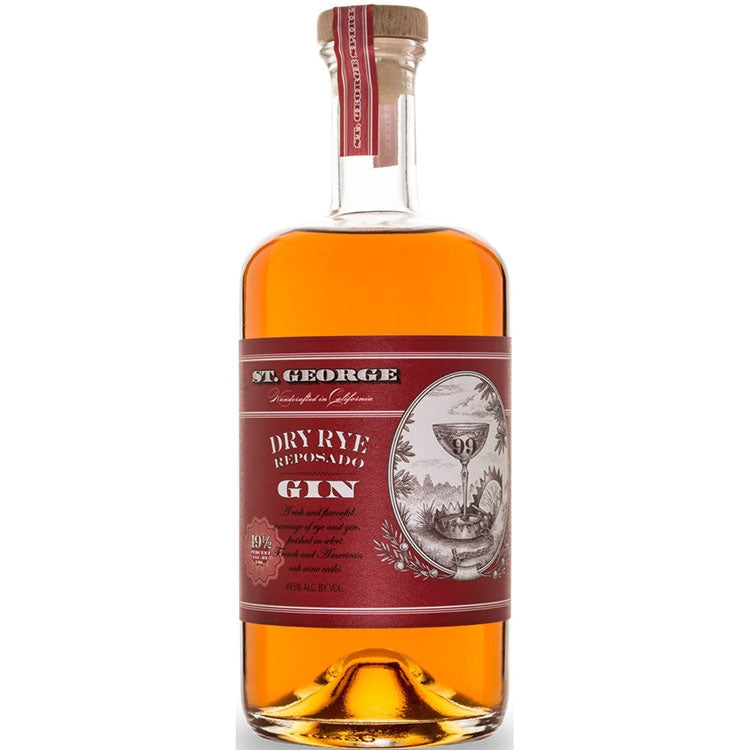 St. George Dry Rye Reposado Gin 750ml