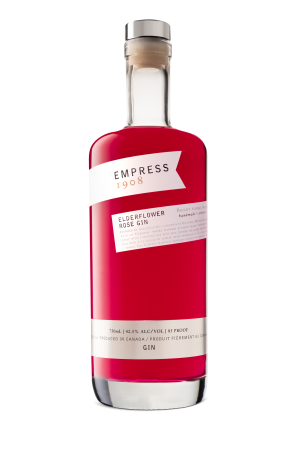 Empress 1908 Eldrflwr Rose Gin